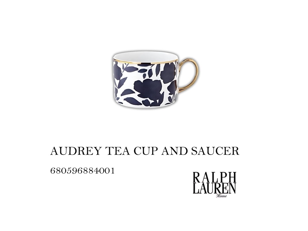AUDREY TEA CUP & SAUCER