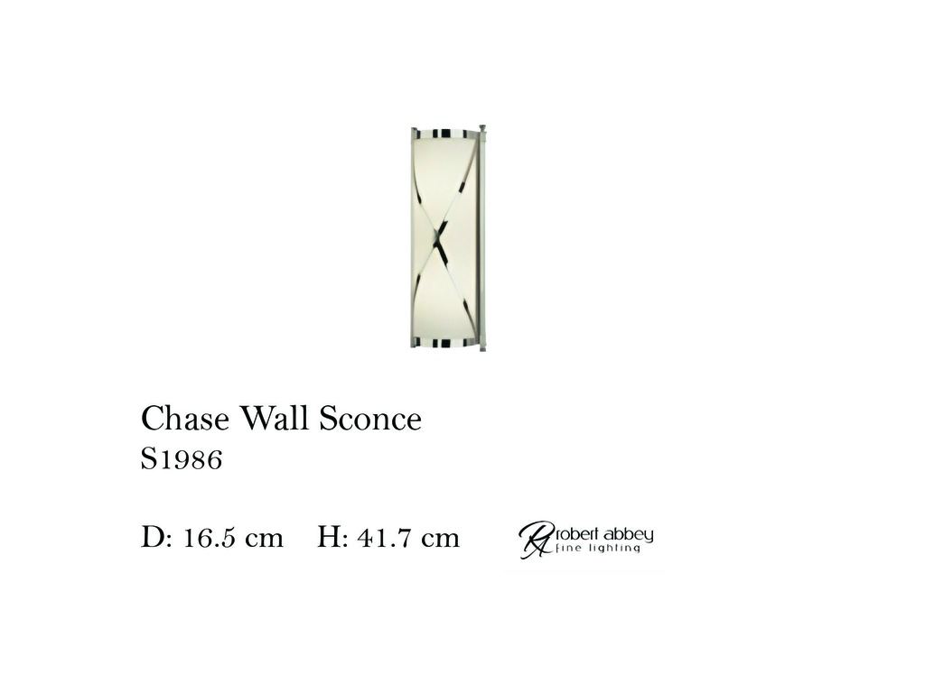 CHASE WALL SCONCE