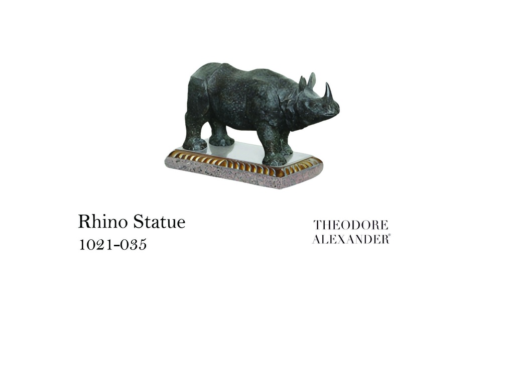 RHINO STATUE