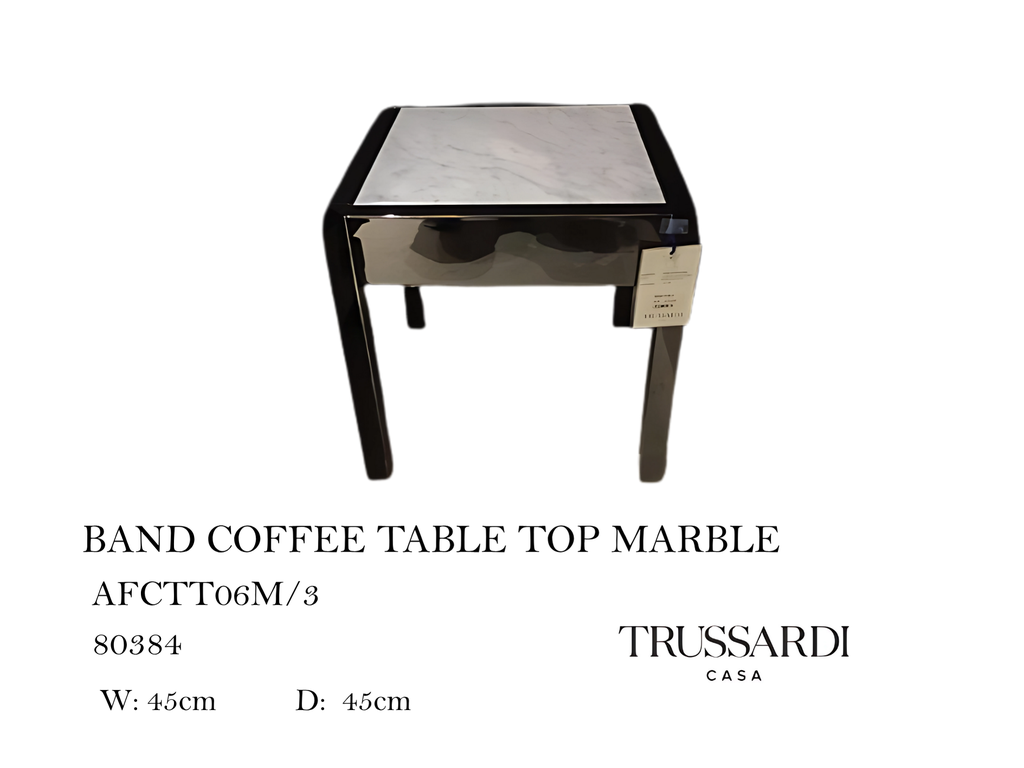BAND COFFEE TABLE TOP MARBLE