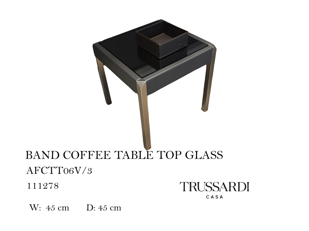 BAND COFFEE TABLE TOP GLASS