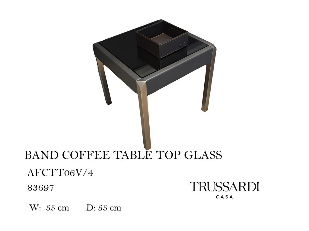 BAND COFFEE TABLE TOP GLASS