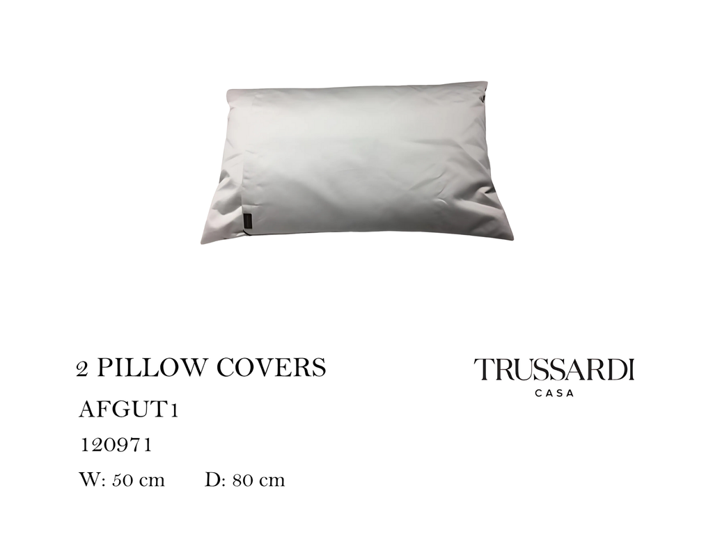 2 PILLOW COVERS