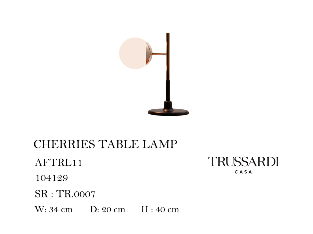 CHERRIES TABLE LAMP