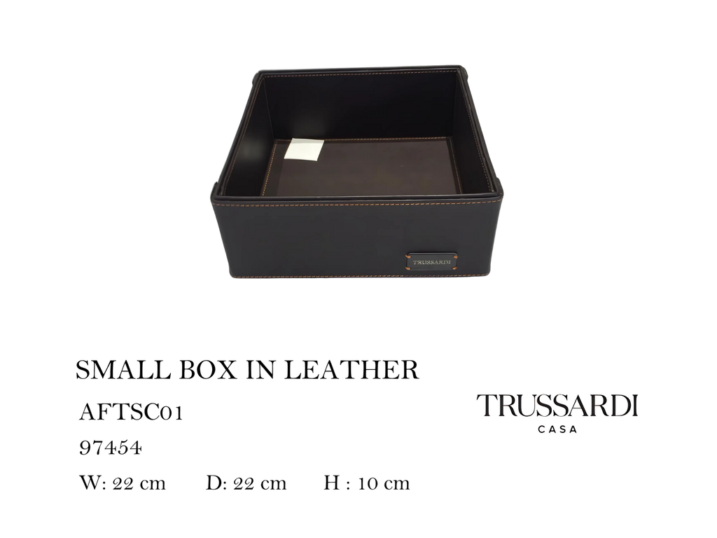 SMALL BOX IN LEATHER