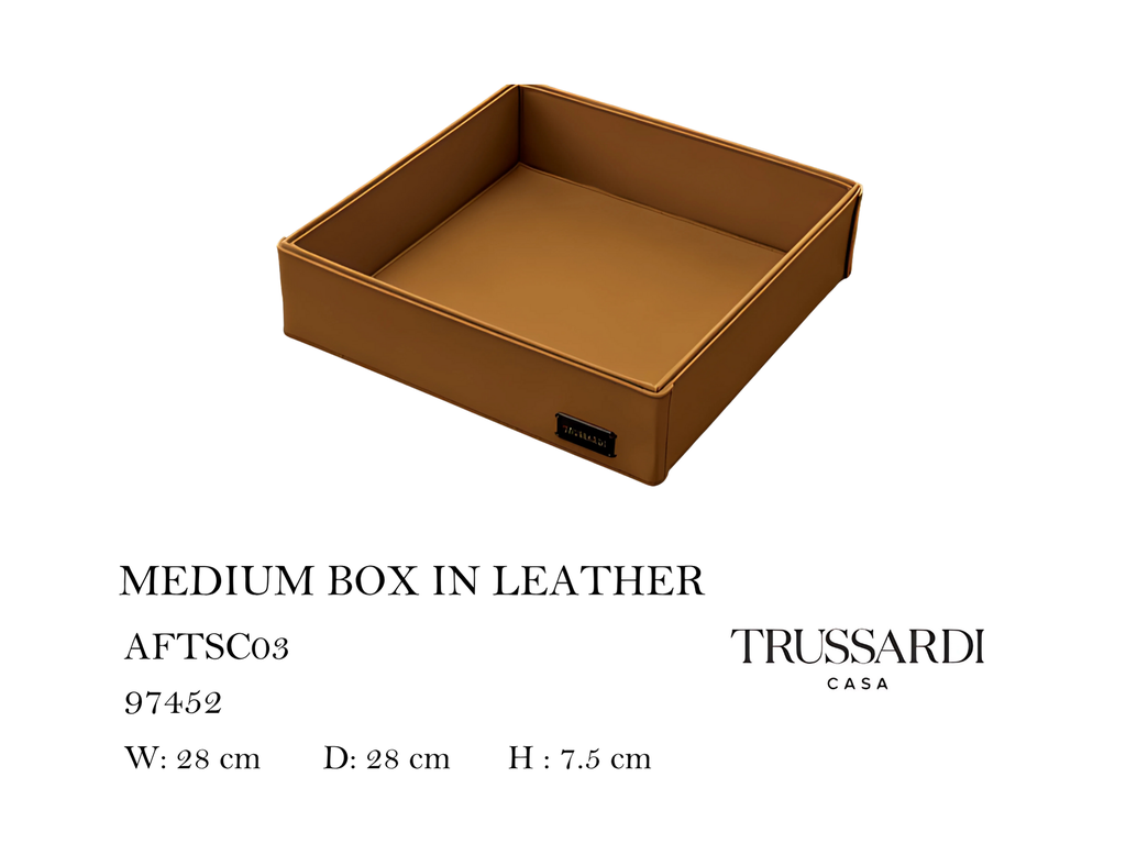 MEDIUM BOX IN LEATHER