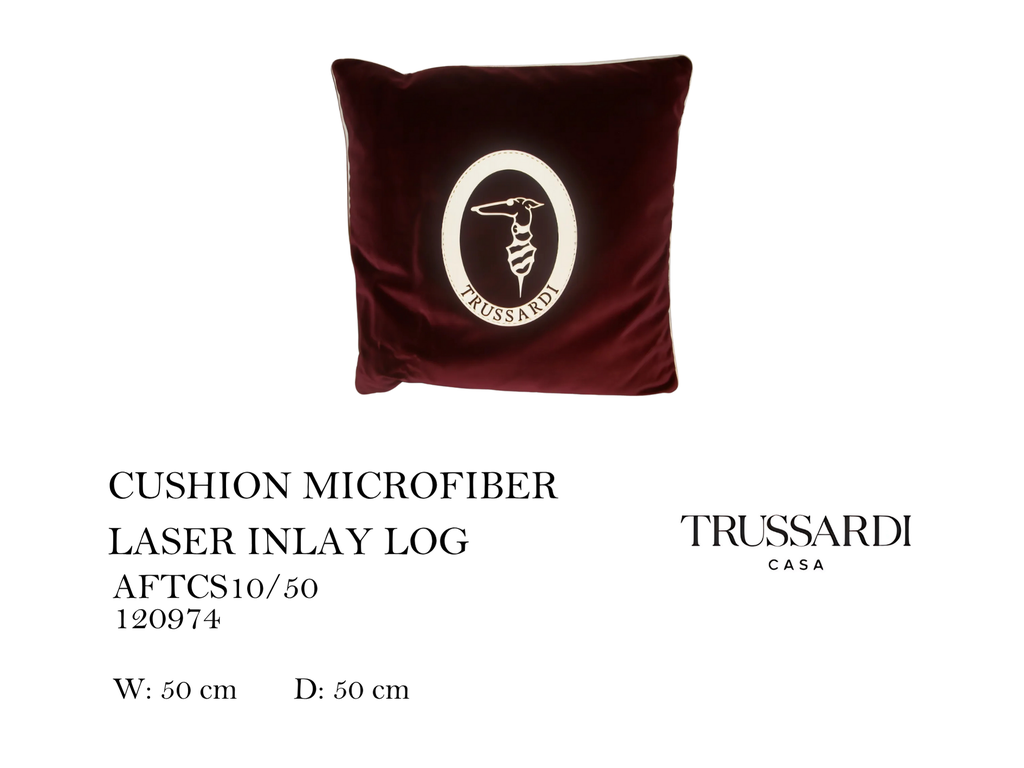 CUSHION MICROFIBER LASER INLAY LOG