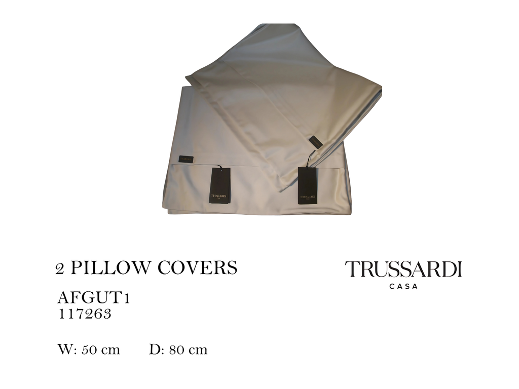 2 PILLOW COVERS