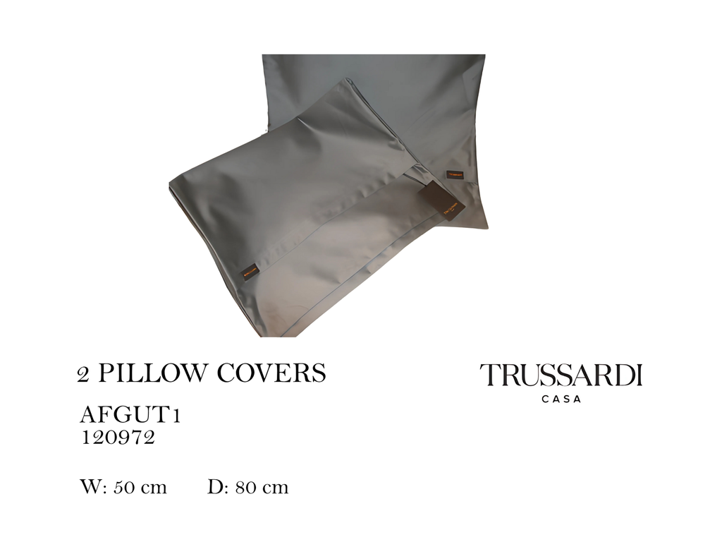 2 PILLOW COVERS