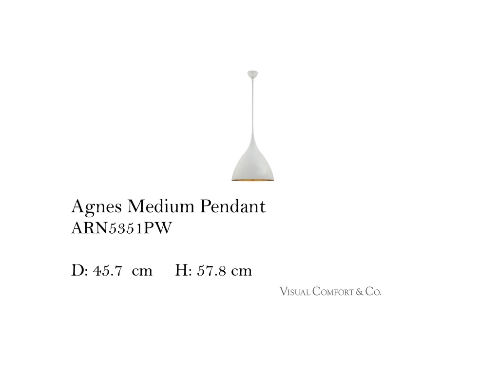 AGNES MEDIUM PENDANT
