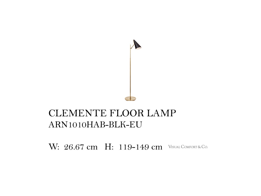 CLEMENTE FLOOR LAMP