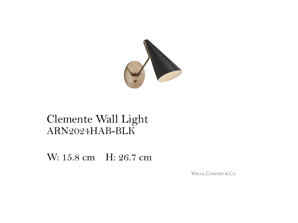 CLEMENTE WALL LIGHT