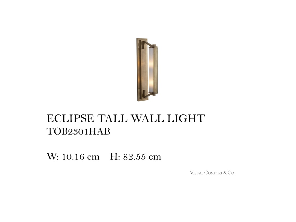 ECLIPSE TALL WALL LIGHT