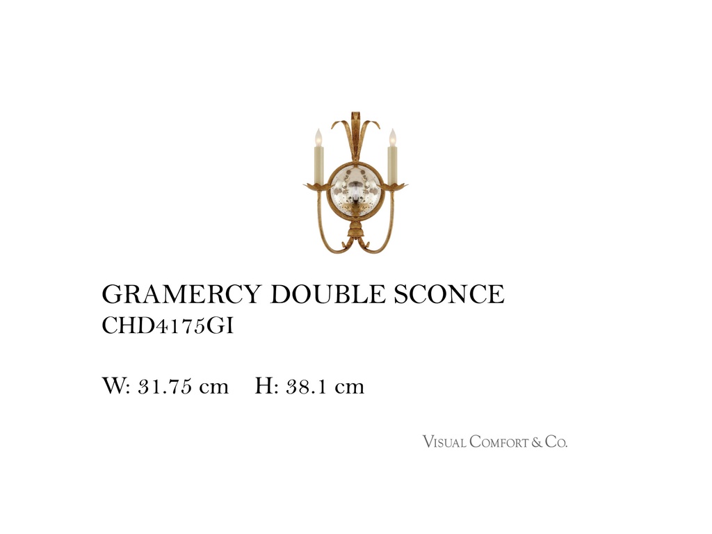 GRAMERCY DOUBLE SCONCE