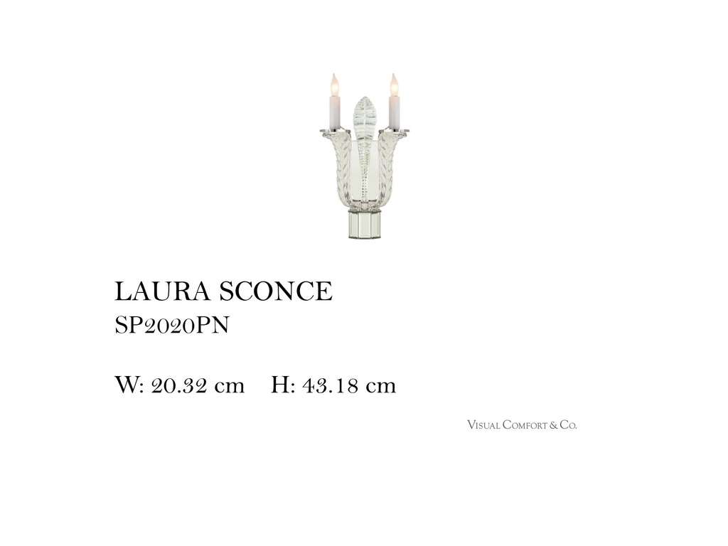 LAURA SCONCE