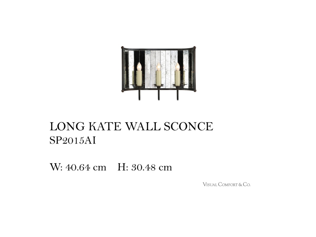 LONG KATE WALL SCONCE