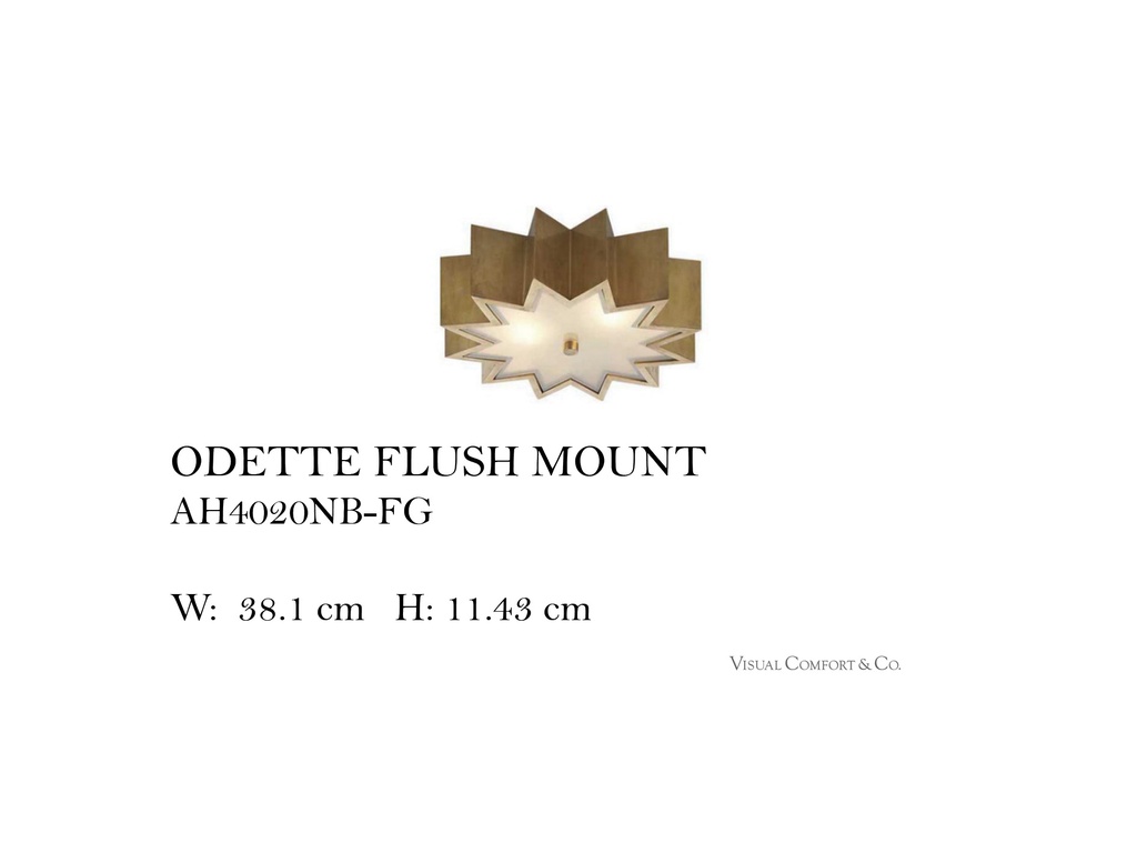 ODETTE FLUSH MOUNT