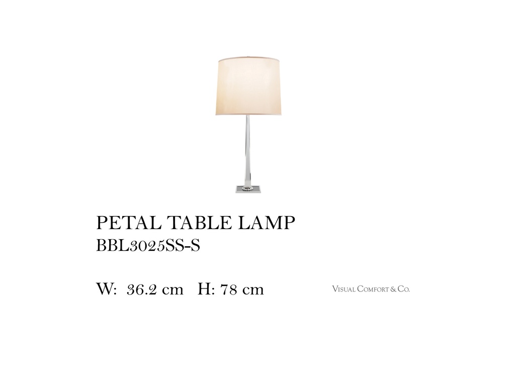 PETAL TABLE LAMP