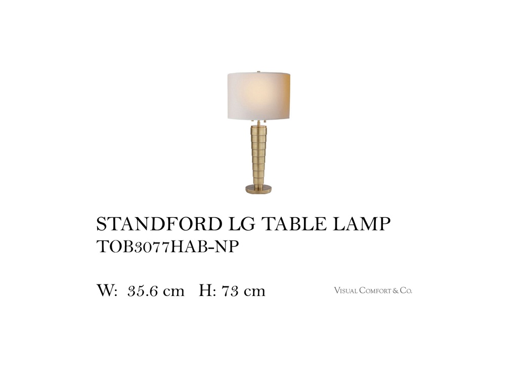 STANDFORD LG TABLE LAMP