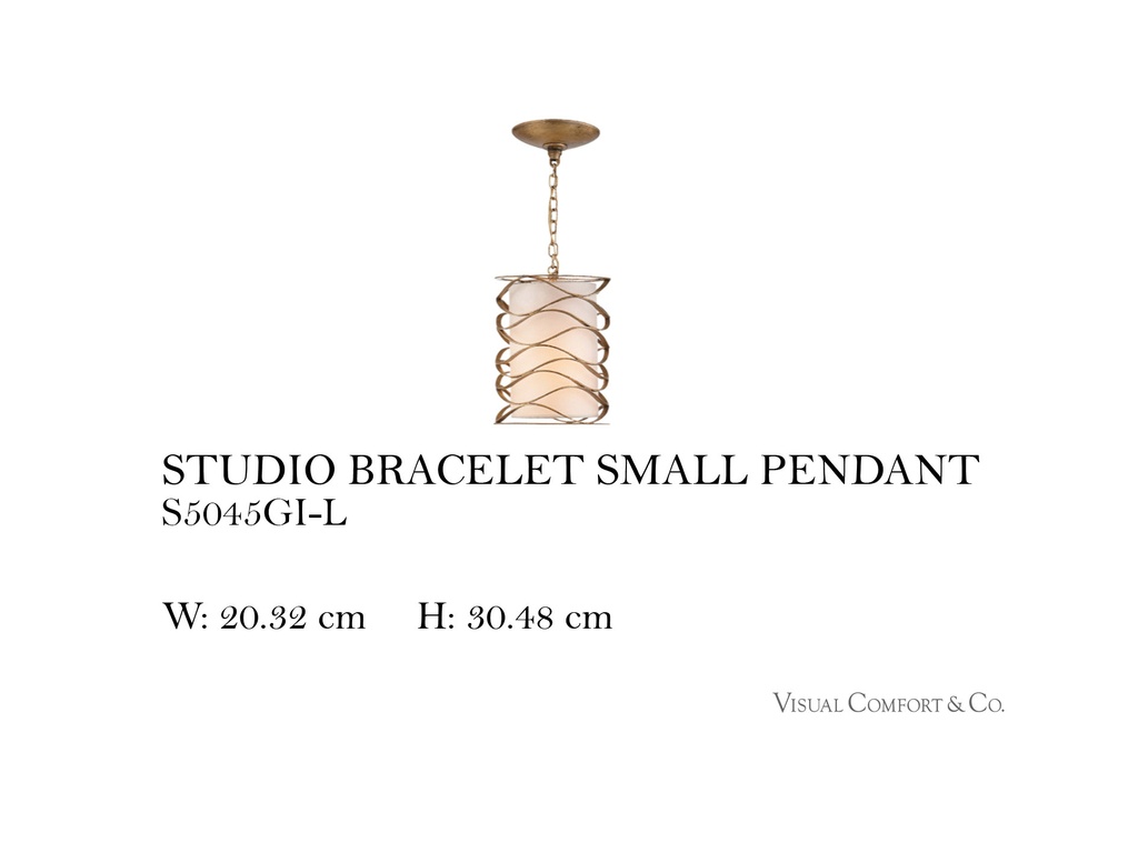 STUDIO BRACELET SMALL PENDANT