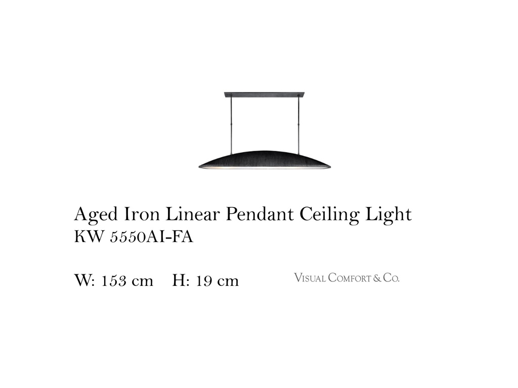 UTOPIA LARGE LINEAR PENDANT