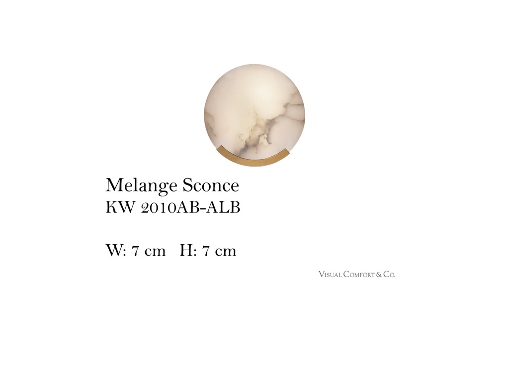 Melange Sconce (AB)