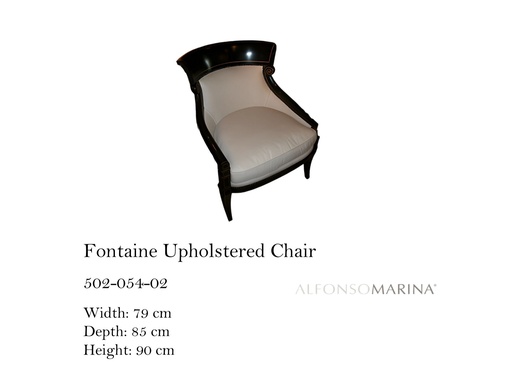 [MHT-002325] FONTAINE UPHOLSTERED CHAIR