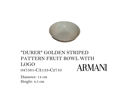[MHT-001198] "DURER" FRUIT BOWL WITH LOGO