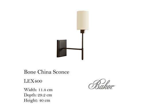 [MHT-001540] BONE CHINA SCONCE