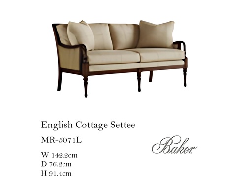 [MHT-002270] ENGLISH COTTAGE SETTEE