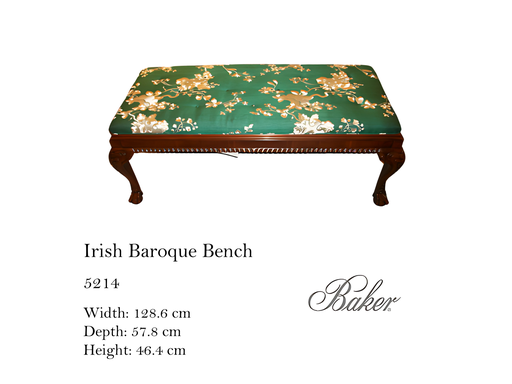 [MHT-002503] IRISH BAROQUE BENCH