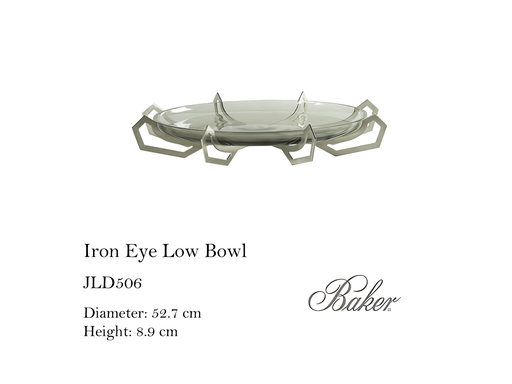 [MHT-002505] IRON EYE LOW BOWL