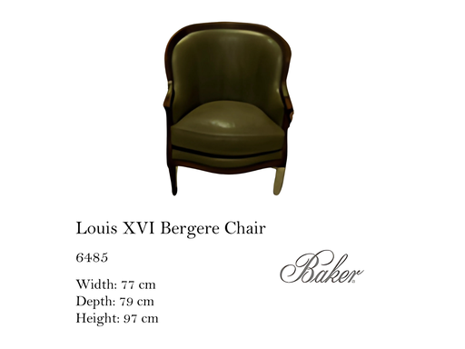 [MHT-002718] LOUIS XVI BERGERE CHAIR