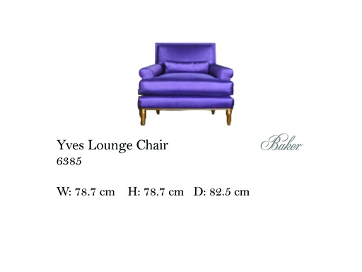 [MHT-003907] YVES LOUNGE CHAIR