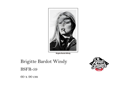 [MHT-001116] Brigitte Bardot Windy