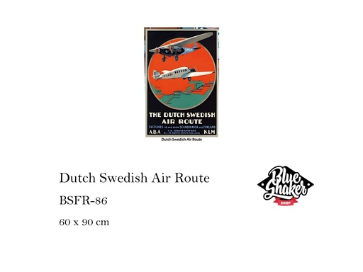 [MHT-001139] Dutch Swedish Air Route