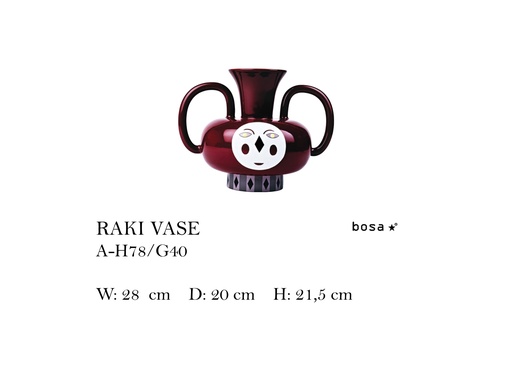 [MHT-001159] RAKI VASE
