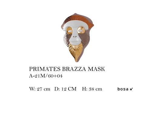 [MHT-001165] PRIMATES BRAZZA MASK