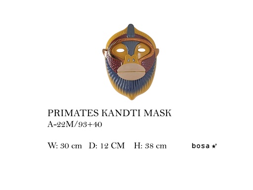 [MHT-001167] PRIMATES KANDTI MASK