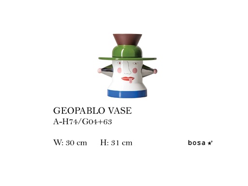 [MHT-001169] GEOPABLO VASE