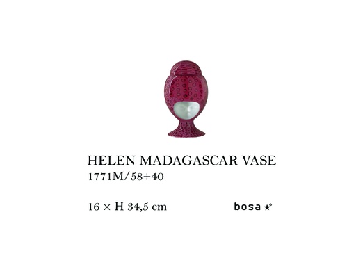 [MHT-001181] HELEN MADAGASCAR VASE