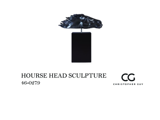 [MHT-003971] HOURSE HEAD SCULPTURE