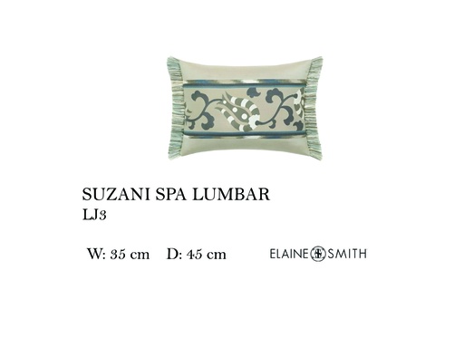 [MHT-003550] SUZANI SPA LUMBAR 14" X 18"