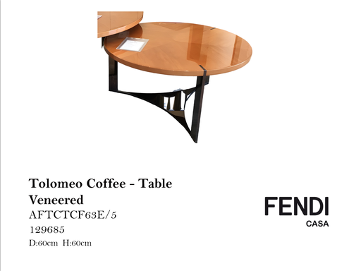 [MHT-000038] TOLOMEO COFFEE-TABLE VENEERED