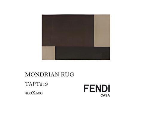 [MHT-000799] MONDRIAN RUG FENDI