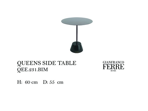 [MHT-000982] QUEENS SIDE TABLE