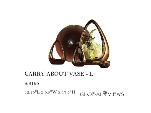 [MHT-004076] CARRY ABOUT VASE-LG