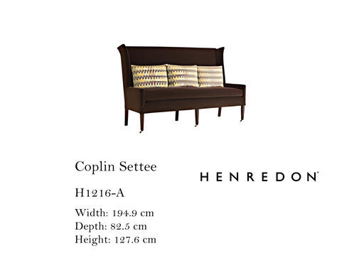 [MHT-002051] COPLIN SETTEE