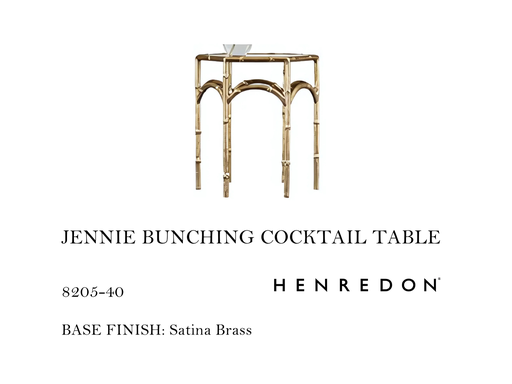 [MHT-002566] JENNIE BUNCHING COCKTAIL TABLE -