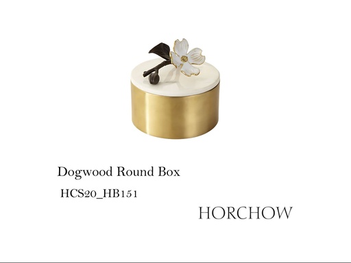 [MHT-004281] 123068 Dogwood Round Box